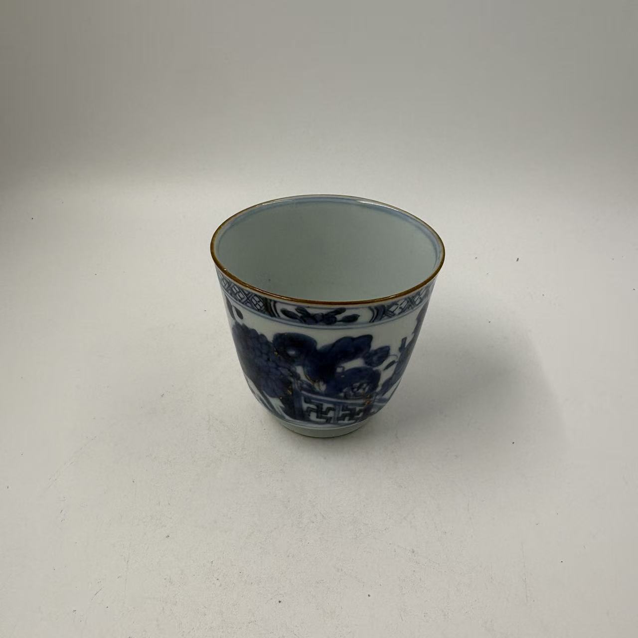 清康熙青花花卉铃铛杯SX16071214（山西省文物总店）