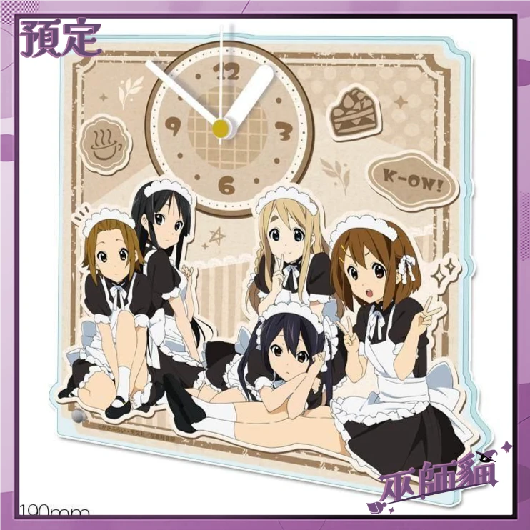 角川 K-ON轻音少女！亚克力座钟 女仆