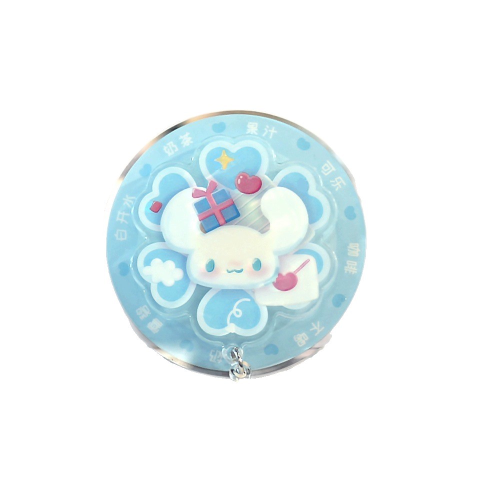 三丽鸥 家族-HELLO KITTY50周年日程表转转磁吸摆件冰箱贴萌趣治愈新款