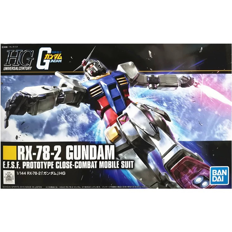 万代 HG 1/144 RX-78-2 元祖高达 新生版 拼装模型