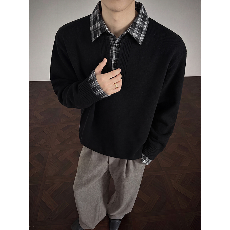 【B友专属】秋冬新款男士毛衣针织衫青少年毛衣男装 M836