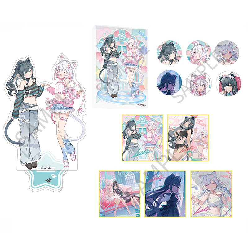 animate IKOMOCHI POP UP商品 猫耳双子太粘人了很困扰