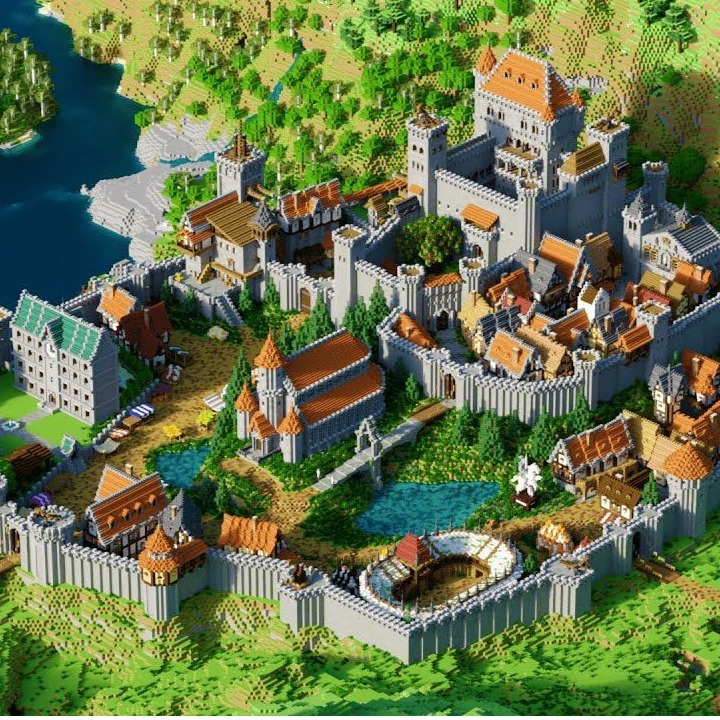 MedievalTown-Arcop｜Minecraft 中世纪城镇地图