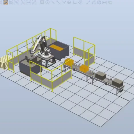 RobotStudio物料分拣工作站（含设计说明书）