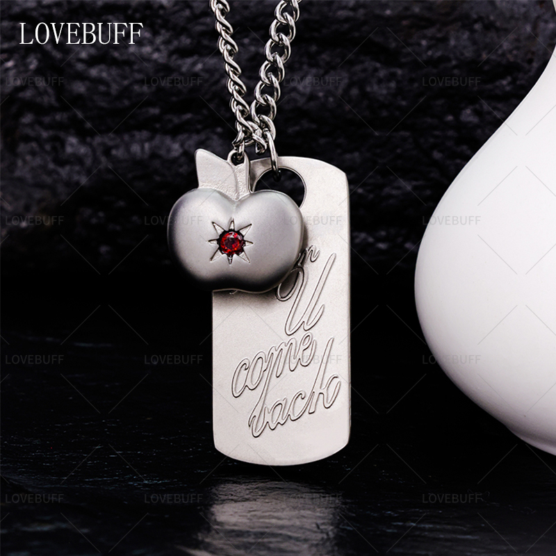 lovebuff 苹果项链哥哥同款小苹果夏送哥推精致生日礼物
