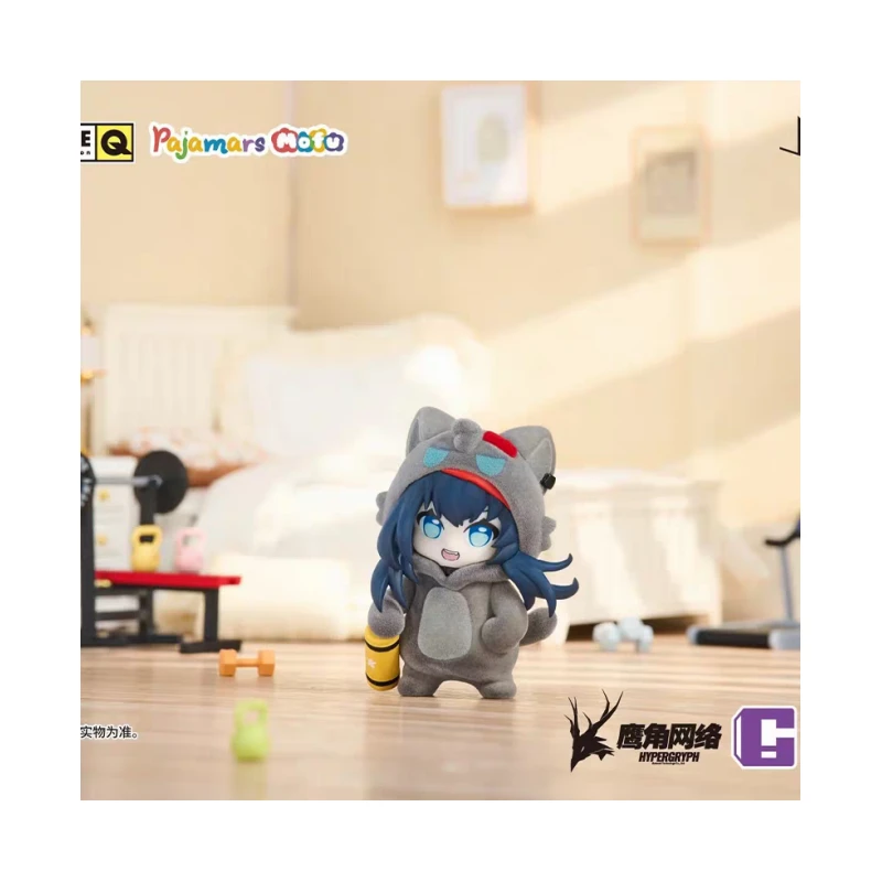 万代 明日方舟 Pajamars Mofu睡衣玩偶服系列盲盒-煌 拆盒确认款