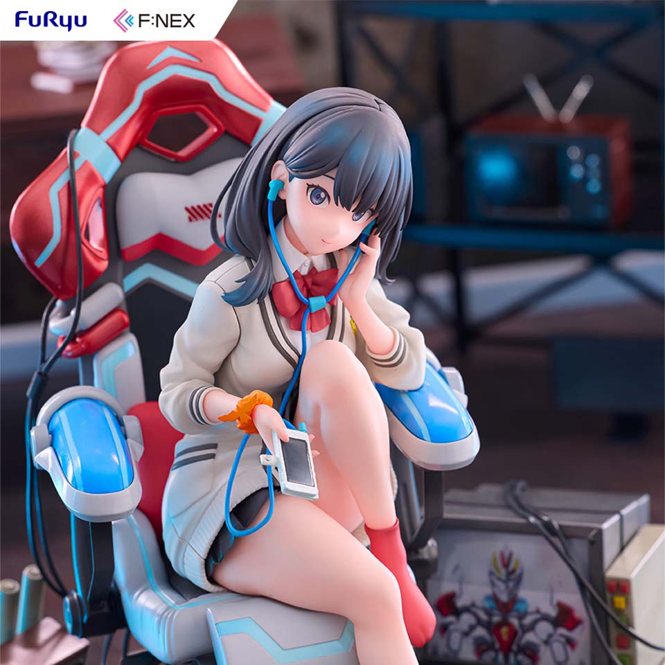 超神必得 F:NEX SSSS.GRIDMAN 宝多六花 电竞椅Ver. 1/7手办！