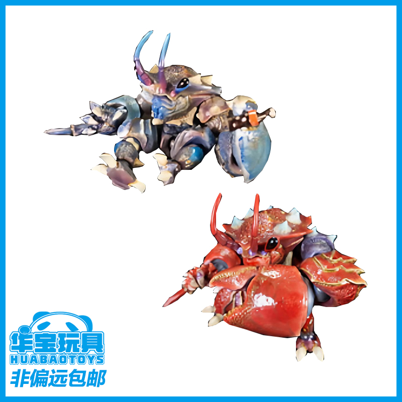 武士工坊 蜕形异谱 鄱阳湖水怪潮汐虫 1/12 国创可动公仔 成品模型