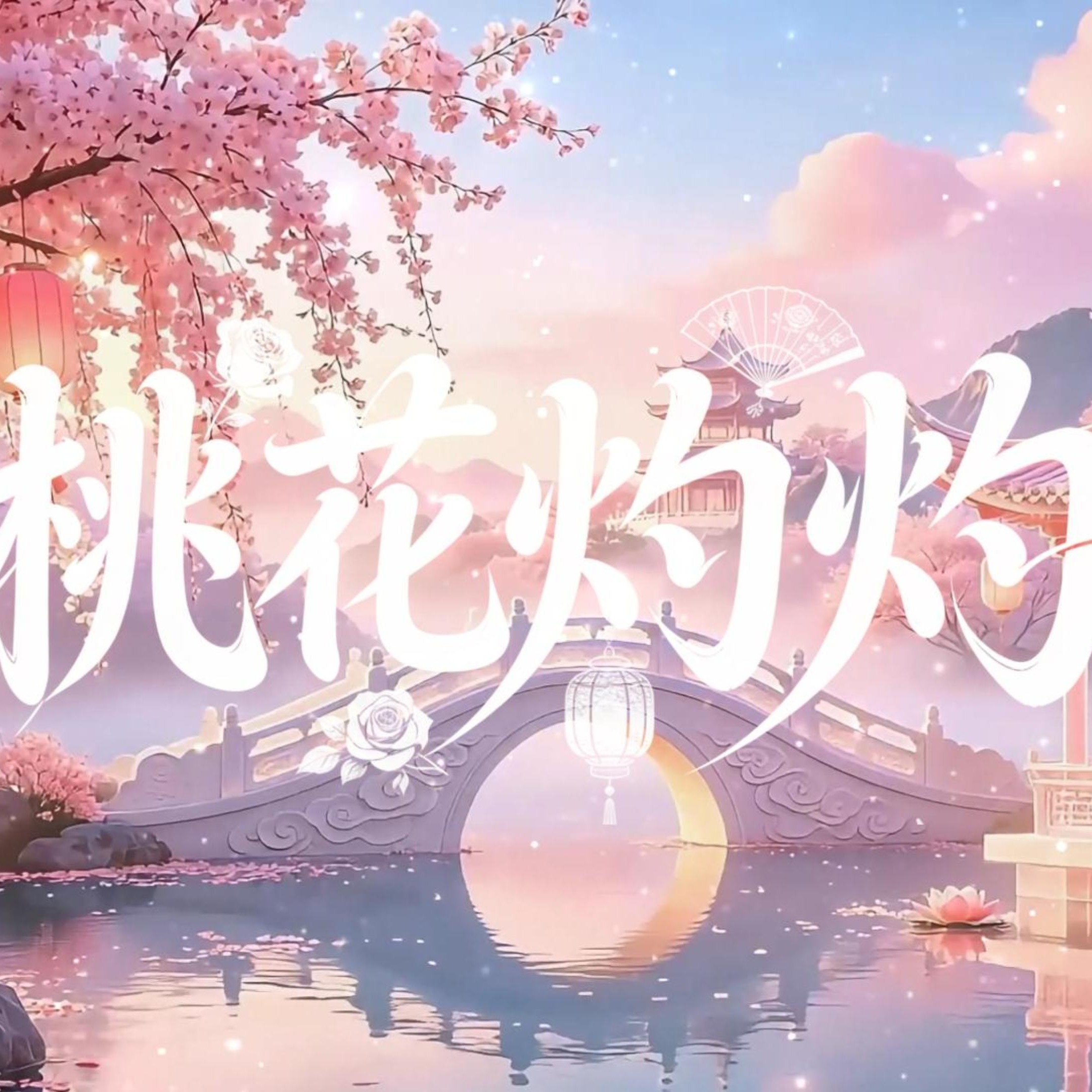 【免费UI|桃花灼灼|直播素材】古风/动态/粉色--0.99/5.99