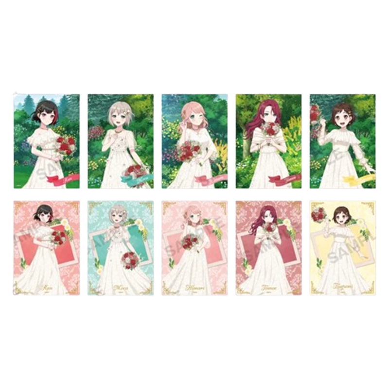 animate BanG Dream! Afterglow 集换式生写盒蛋 Flower Garden ver.