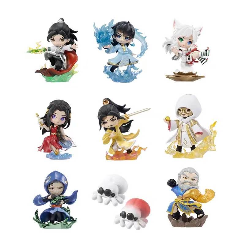 凡人修仙传韩立 动画虚天修罗谱系列Q版摆件盲盒