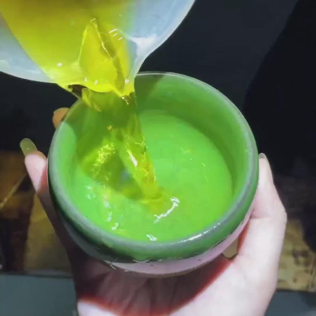 绿冰裂禅定
