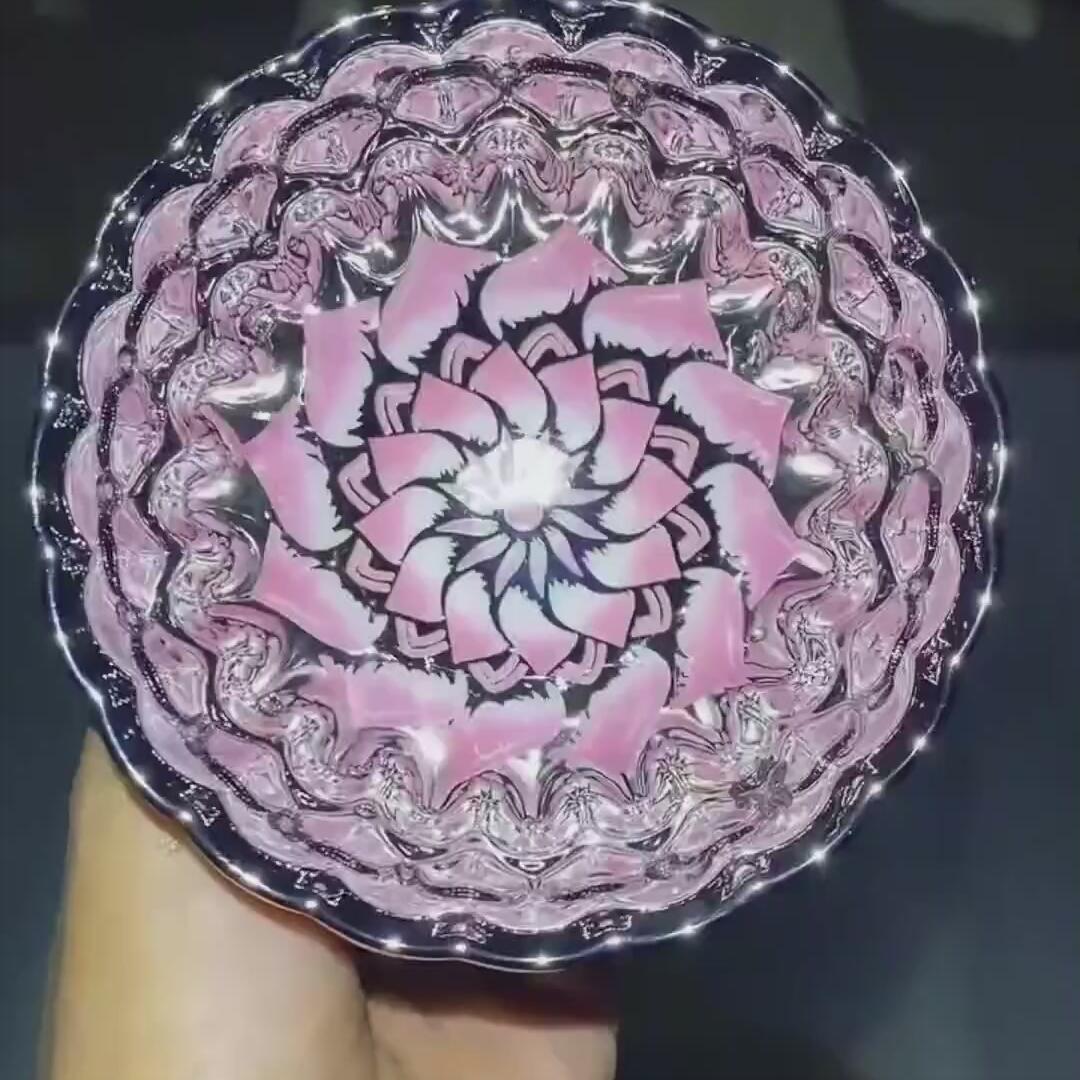 粉色妖姬银