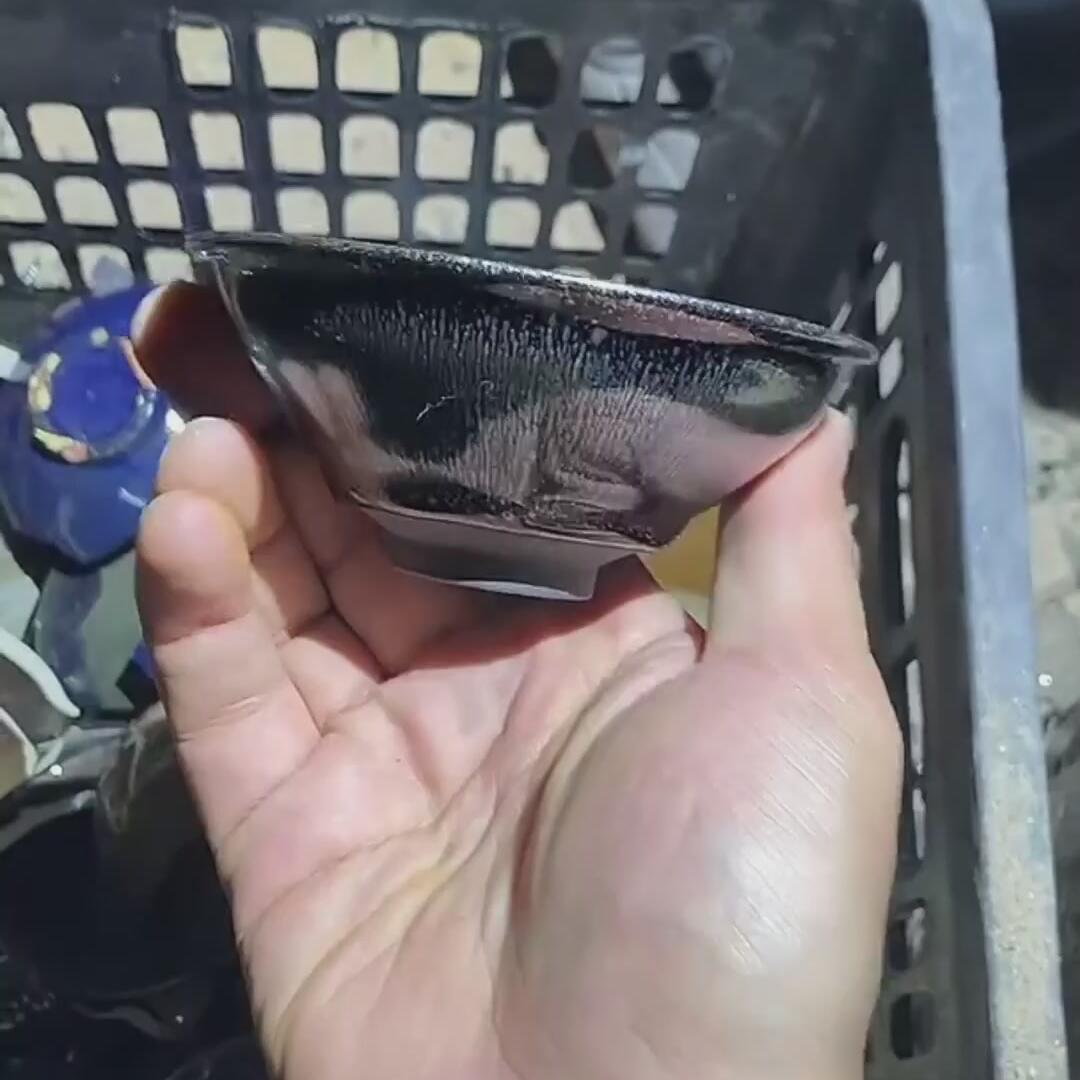 建盏黑豪茶盏=D0021
