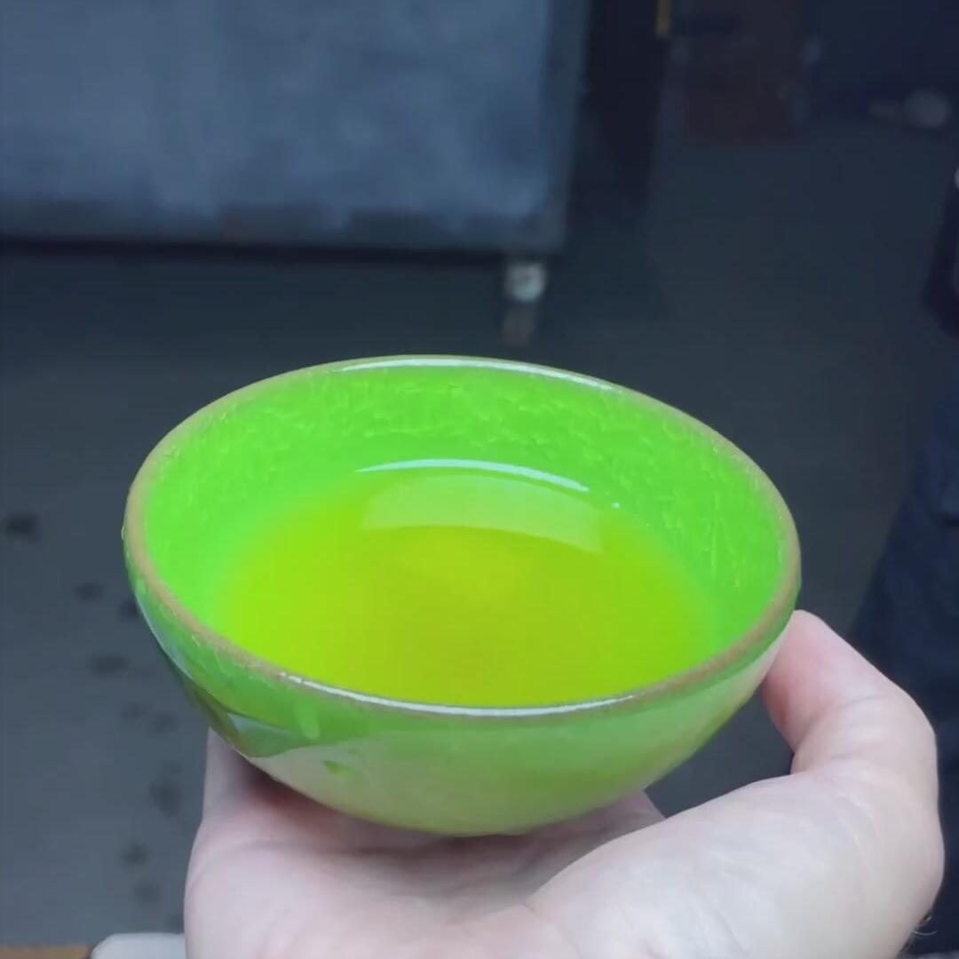 绿冰裂平口
