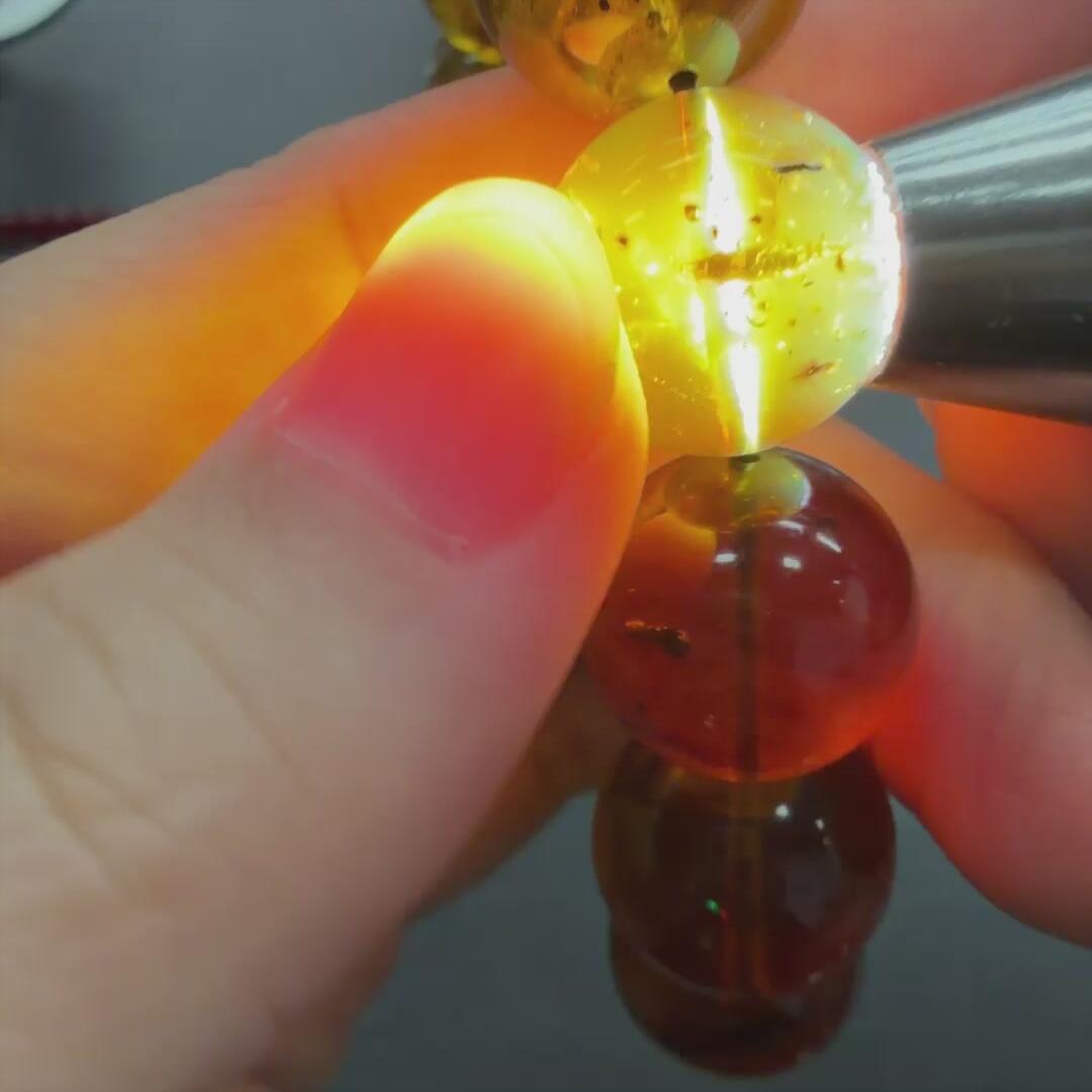 88---86哥琥珀手串