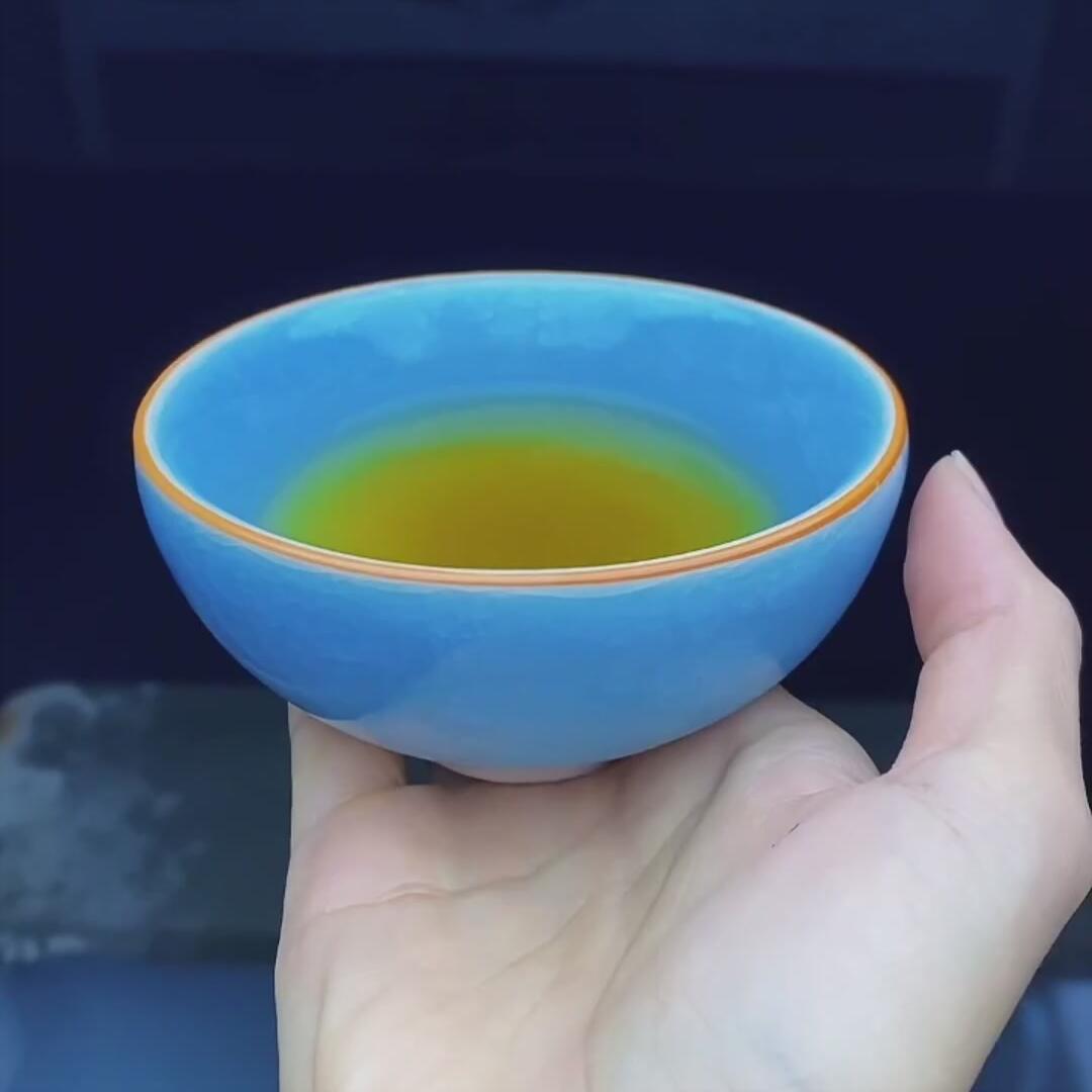 金口蓝冰裂