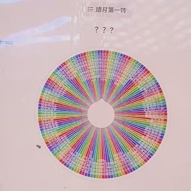 腊月第一转 大转盘