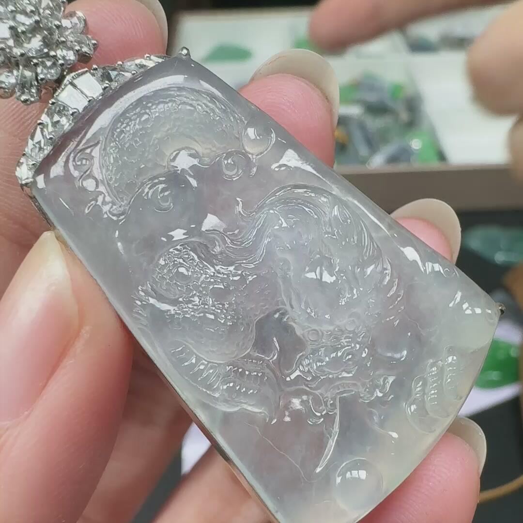 217---杰伦翡翠龙牌