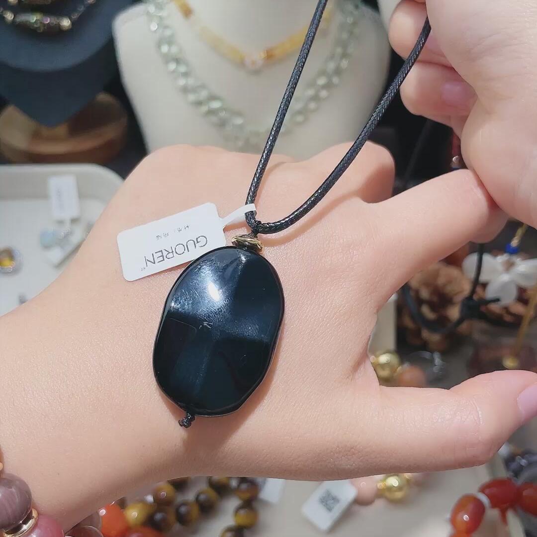 黑玛瑙毛衣链