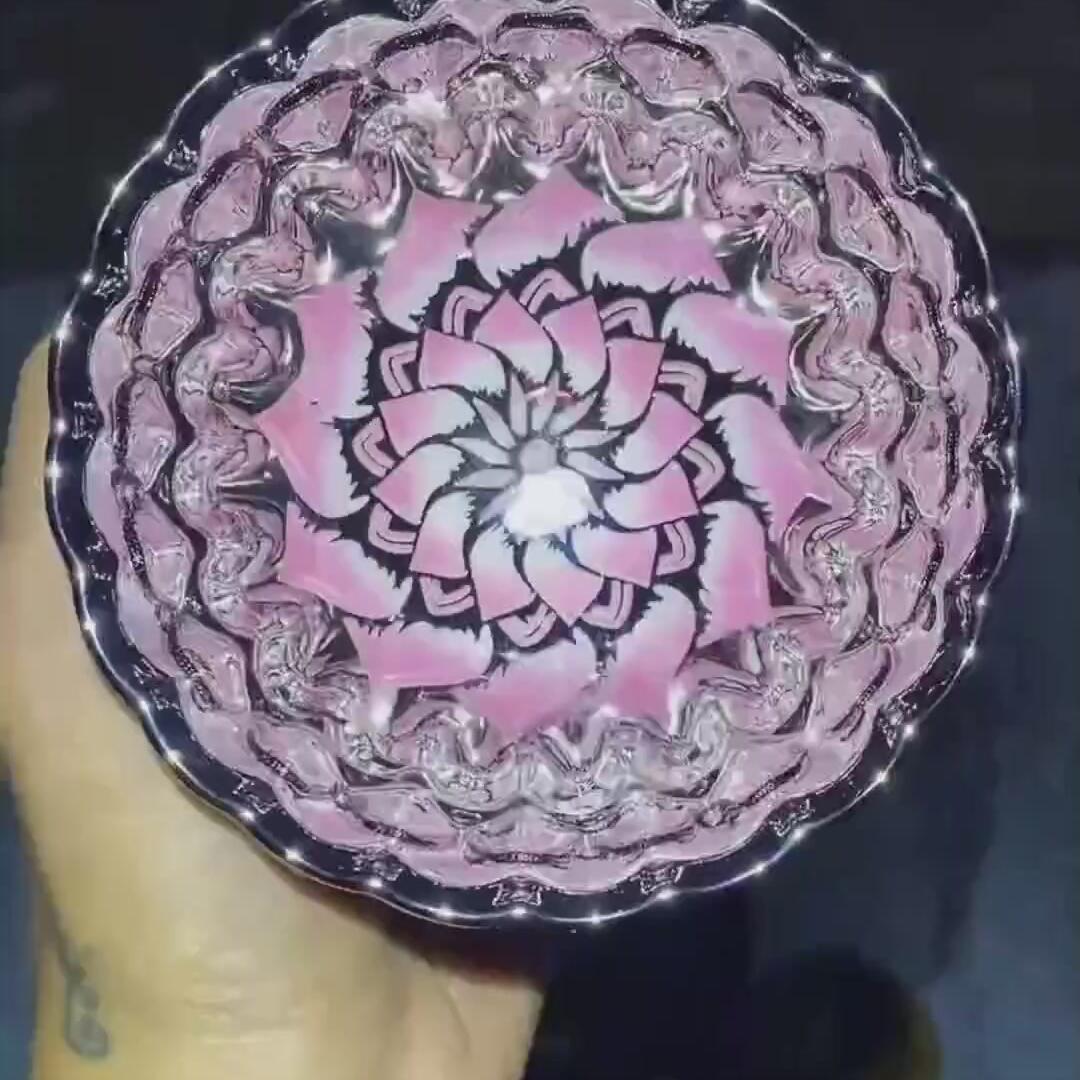粉色妖姬银