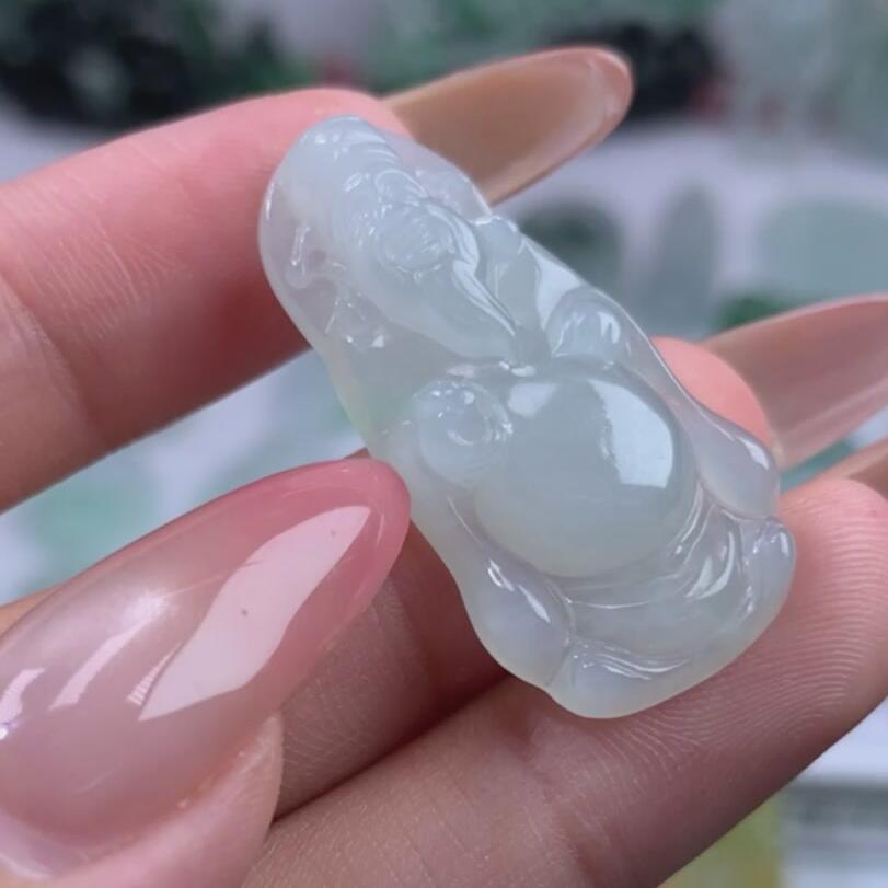 7--翡翠 挂件 财神
