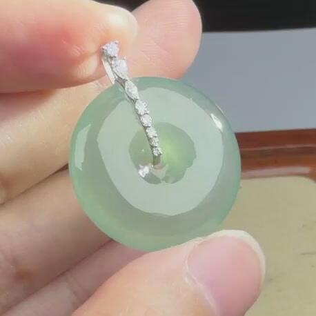 150---翡翠饰品扣子