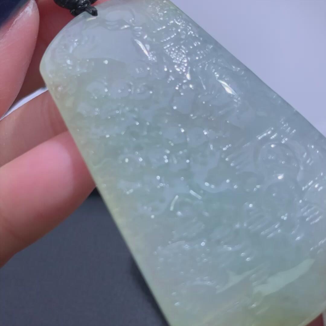 64哈轩 翡翠 未镶嵌 挂件