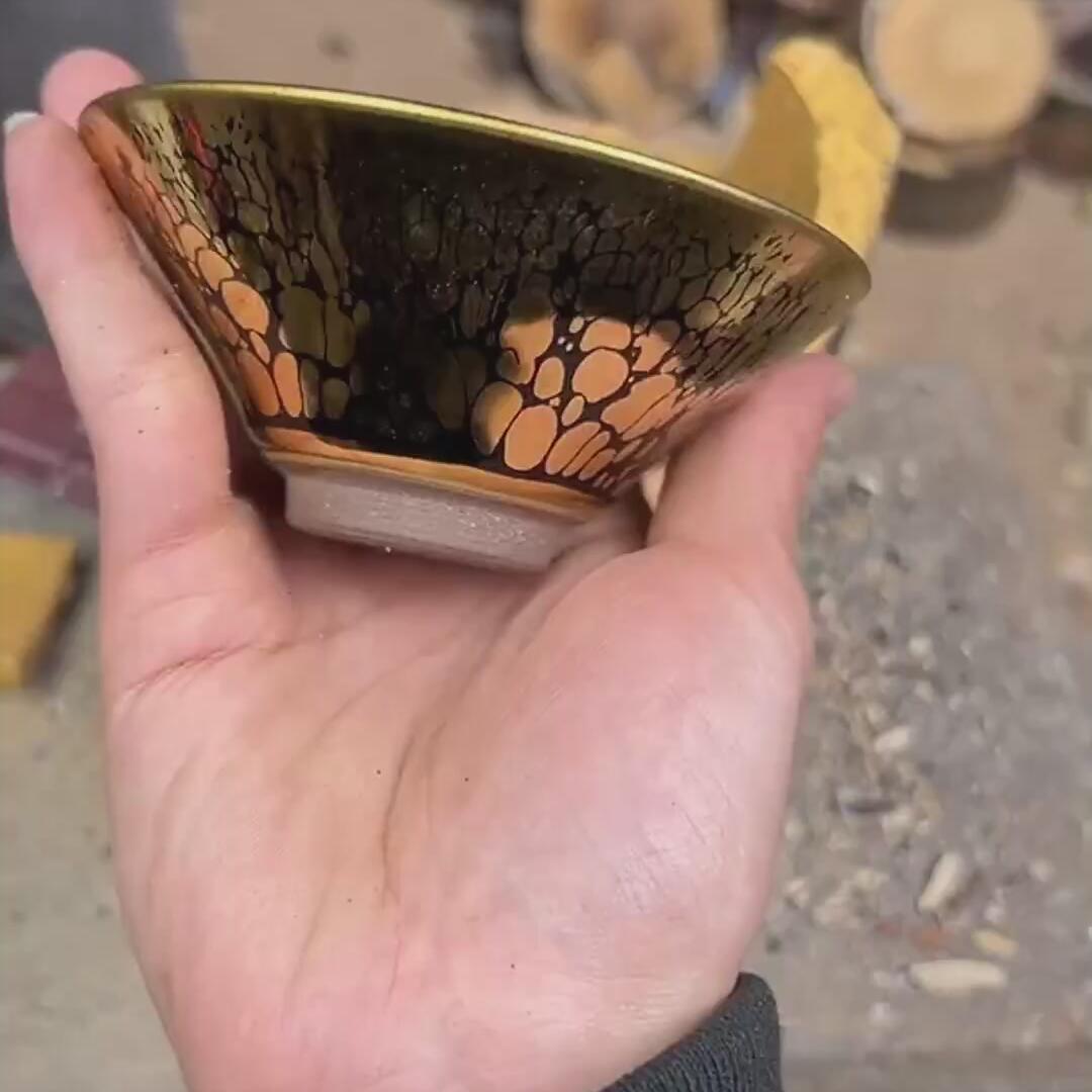 金油滴盏
