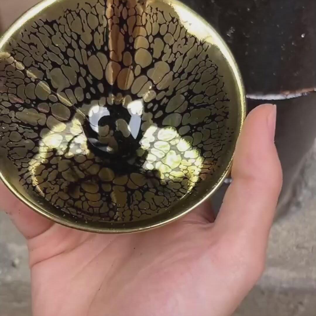 金油滴盏