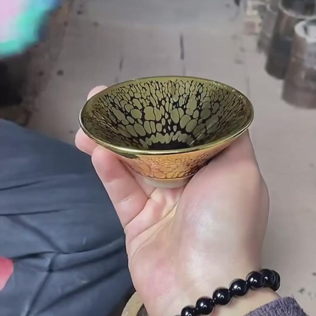 建盏金油滴盏=D0067