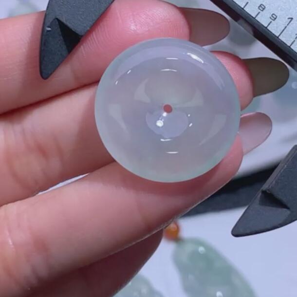 129哈轩 翡翠 未镶嵌 挂件