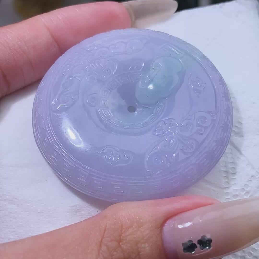 129--翡翠 平安扣