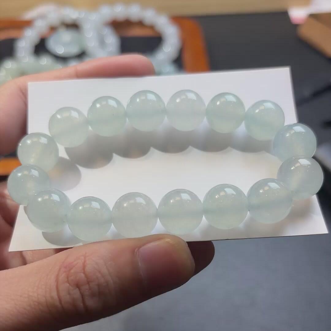 372----欧弟翡翠珠串