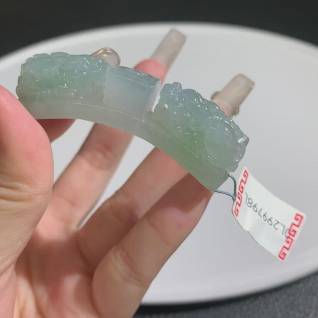 哈轩 翡翠 未镶嵌 挂件1