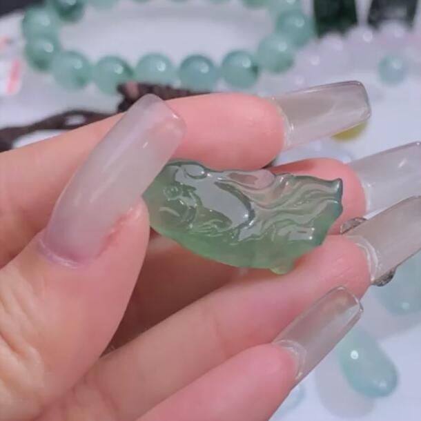 哈轩 翡翠 未镶嵌 挂件1