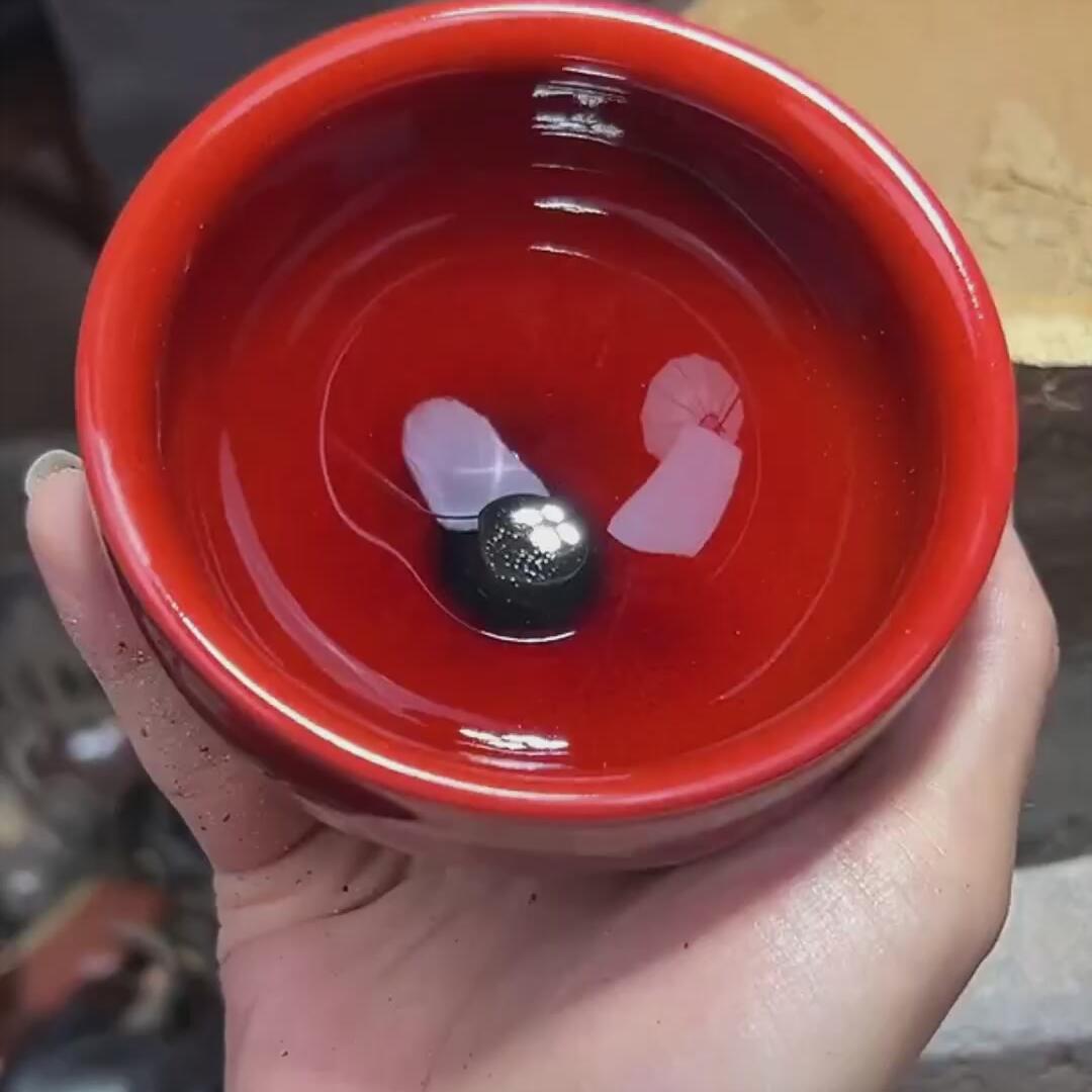 红龙凤盏