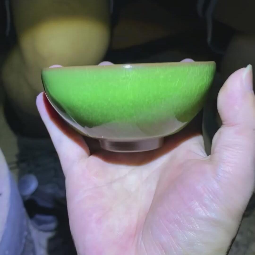 绿冰裂平口1