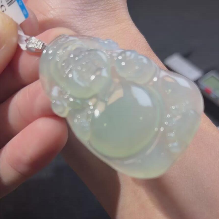 256----欧弟翡翠布袋佛