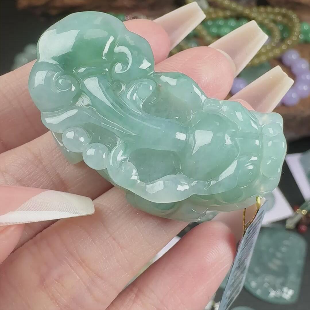 463--杰伦翡翠饰品貔貅