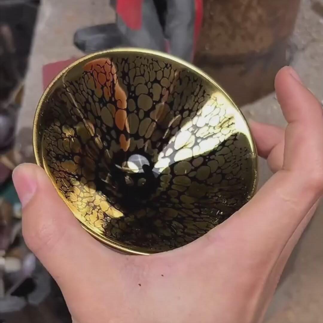 金油滴盏