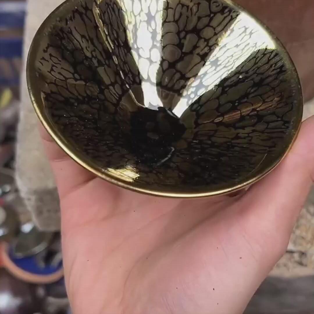 金油滴盏