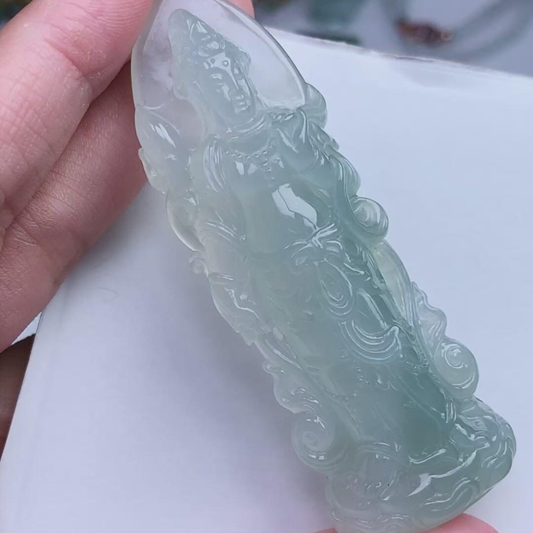 26--翡翠 站观音