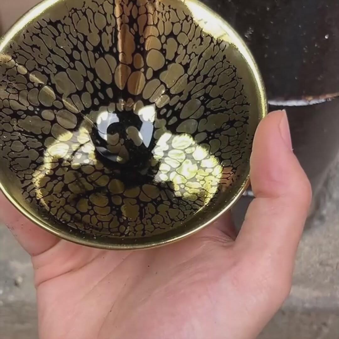 金油滴盏