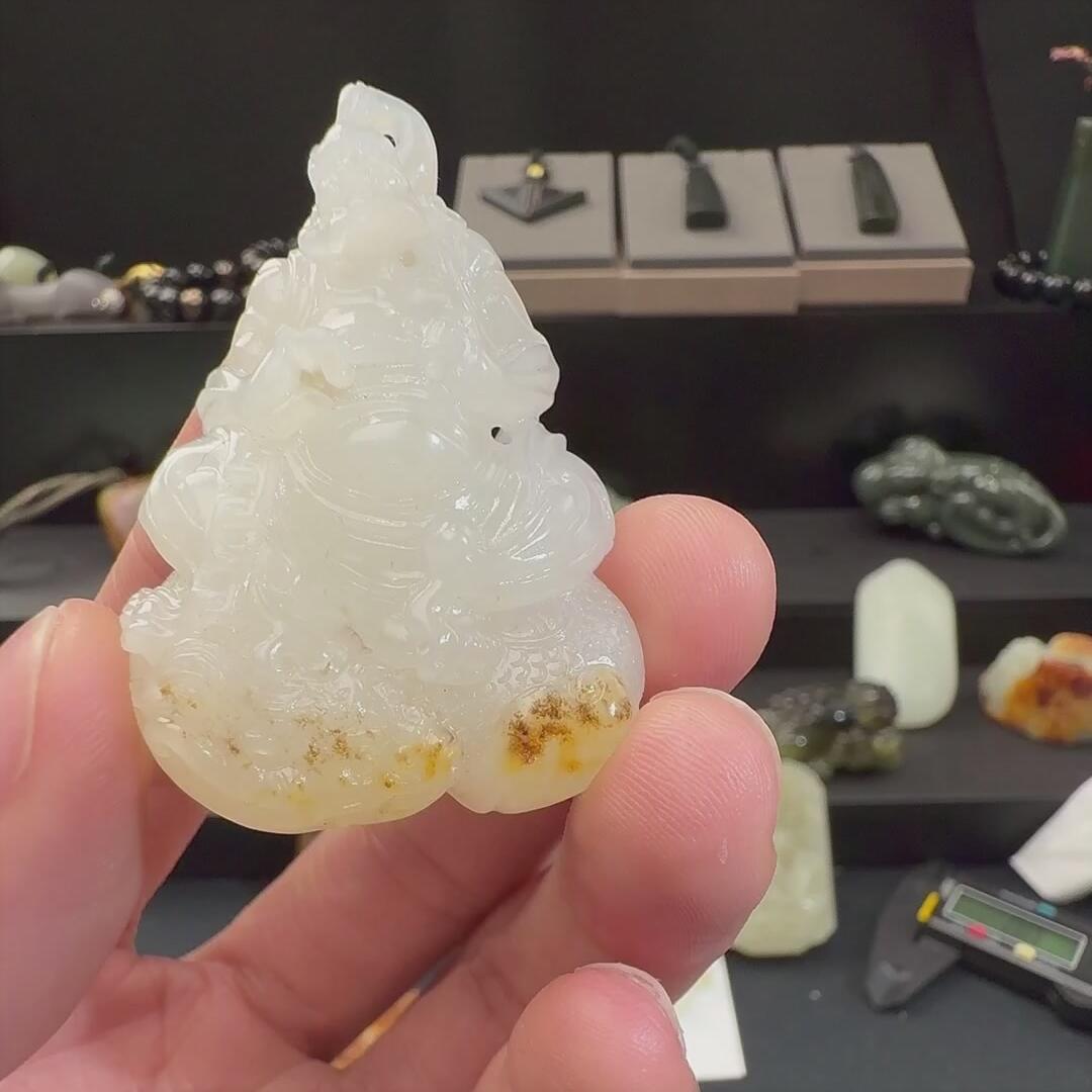 F011和田玉 籽料罗汉