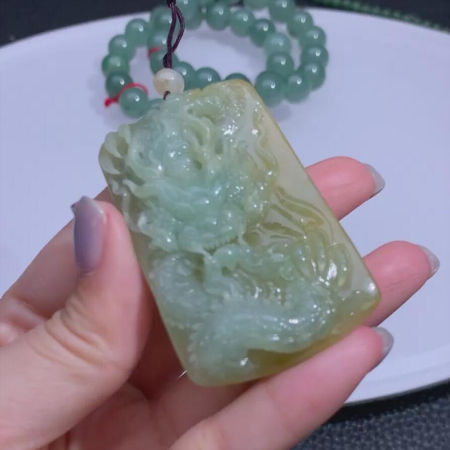 哈轩 翡翠 未镶嵌 挂件1