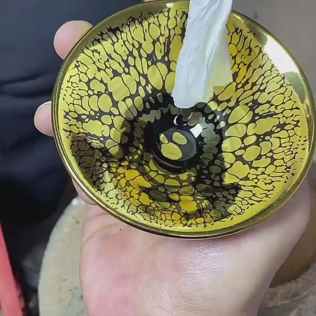 建盏金油滴盏=D0067