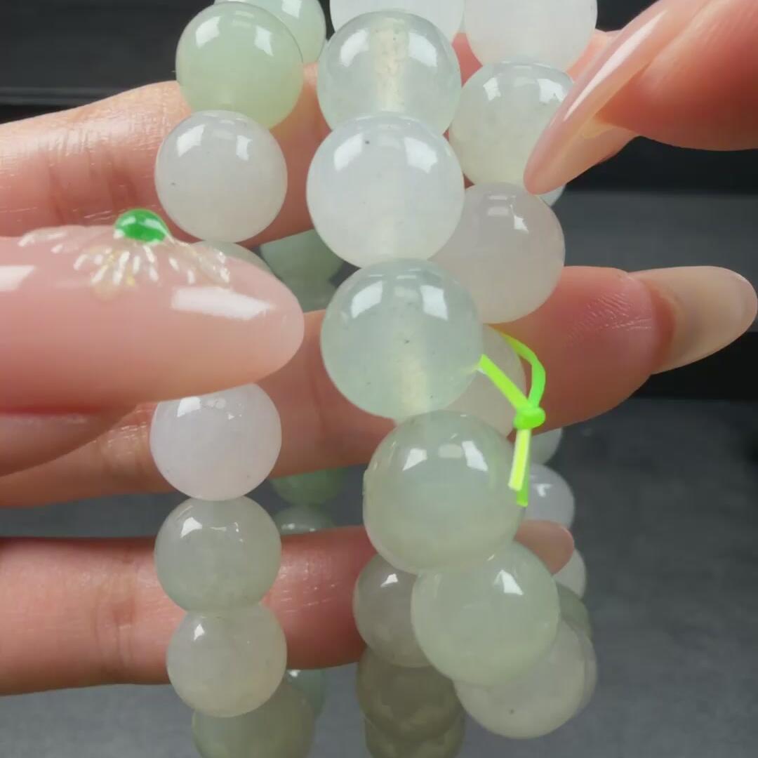 181---雄哥翡翠珠串（多样性发货一件）