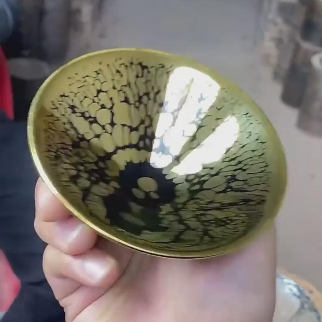 建盏金油滴盏=D0067