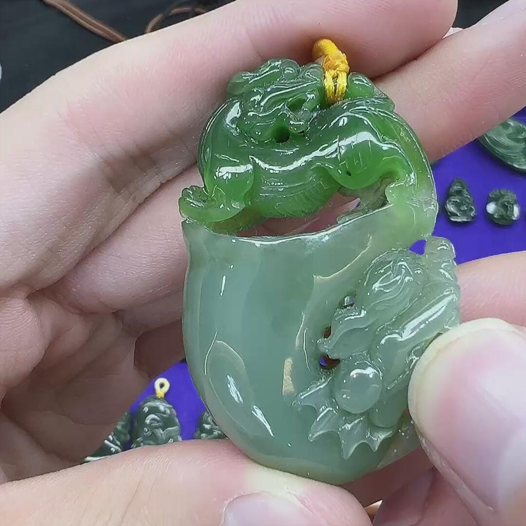 碧玉吊坠貔貅